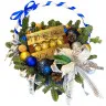 Новогодняя корзина «Сапфировая»